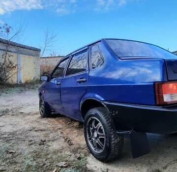 Синий ВАЗ 21099, объемом двигателя 1.5 л и пробегом 266 тыс. км за 1450 $, фото 78 на Automoto.ua
