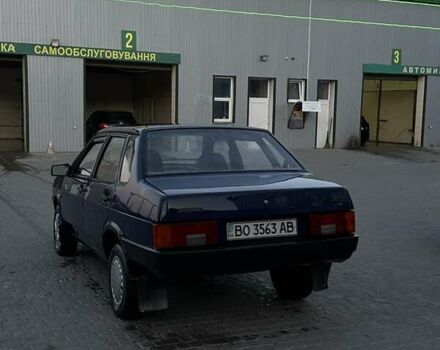 Синий ВАЗ 21099, объемом двигателя 1.5 л и пробегом 134 тыс. км за 1550 $, фото 3 на Automoto.ua