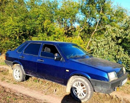 Синий ВАЗ 21099, объемом двигателя 1.5 л и пробегом 0 тыс. км за 1400 $, фото 1 на Automoto.ua