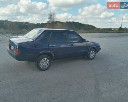 Синий ВАЗ 21099, объемом двигателя 1.5 л и пробегом 119 тыс. км за 2000 $, фото 3 на Automoto.ua