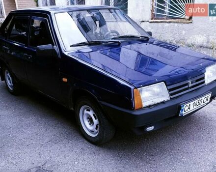 Синий ВАЗ 21099, объемом двигателя 1.5 л и пробегом 170 тыс. км за 1650 $, фото 2 на Automoto.ua