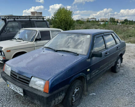 Синій ВАЗ 21099, об'ємом двигуна 1.5 л та пробігом 555 тис. км за 1100 $, фото 1 на Automoto.ua