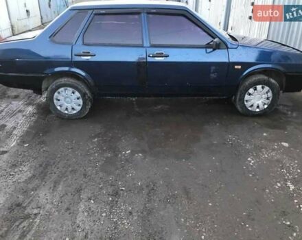 Синий ВАЗ 21099, объемом двигателя 0 л и пробегом 524 тыс. км за 900 $, фото 8 на Automoto.ua