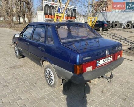 Синий ВАЗ 21099, объемом двигателя 1.5 л и пробегом 119 тыс. км за 2700 $, фото 7 на Automoto.ua