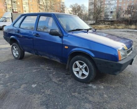 Синій ВАЗ 21099, об'ємом двигуна 1.5 л та пробігом 100 тис. км за 1700 $, фото 1 на Automoto.ua