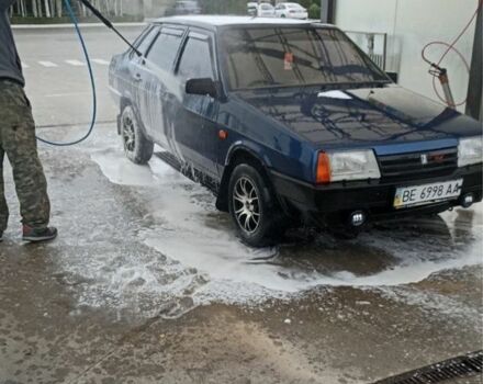 Синий ВАЗ 21099, объемом двигателя 1.5 л и пробегом 2 тыс. км за 1850 $, фото 4 на Automoto.ua