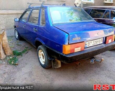 Синий ВАЗ 21099, объемом двигателя 1.5 л и пробегом 0 тыс. км за 850 $, фото 2 на Automoto.ua