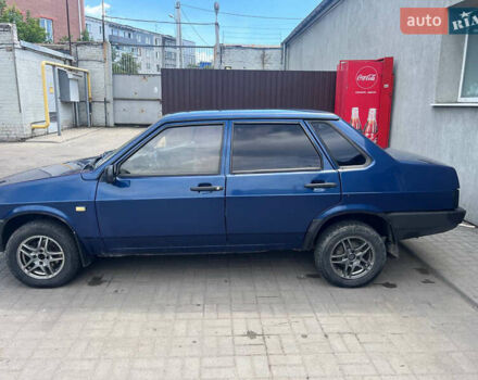 Синий ВАЗ 21099, объемом двигателя 1.5 л и пробегом 200 тыс. км за 1400 $, фото 3 на Automoto.ua