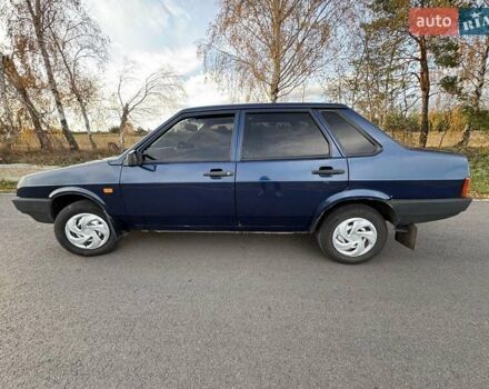 Синій ВАЗ 21099, об'ємом двигуна 1.5 л та пробігом 300 тис. км за 1700 $, фото 9 на Automoto.ua