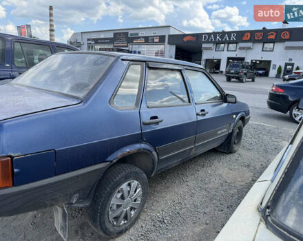 Синій ВАЗ 21099, об'ємом двигуна 1.5 л та пробігом 555 тис. км за 1100 $, фото 5 на Automoto.ua