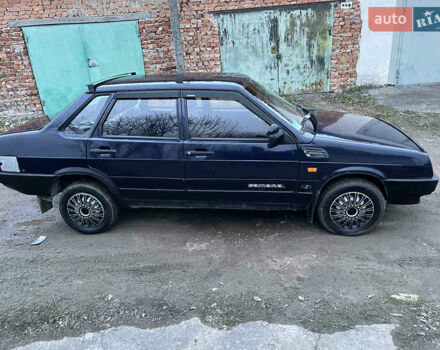 Синій ВАЗ 21099, об'ємом двигуна 1.5 л та пробігом 162 тис. км за 1350 $, фото 3 на Automoto.ua