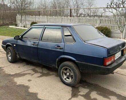Синий ВАЗ 21099, объемом двигателя 1.5 л и пробегом 250 тыс. км за 1400 $, фото 3 на Automoto.ua