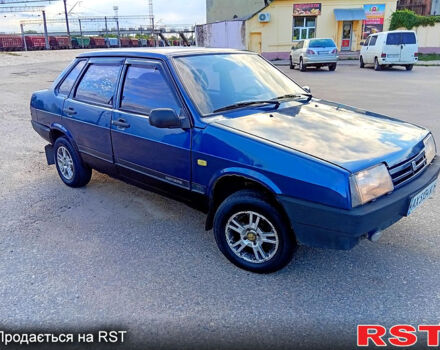 Синий ВАЗ 21099, объемом двигателя 1.5 л и пробегом 289 тыс. км за 950 $, фото 2 на Automoto.ua