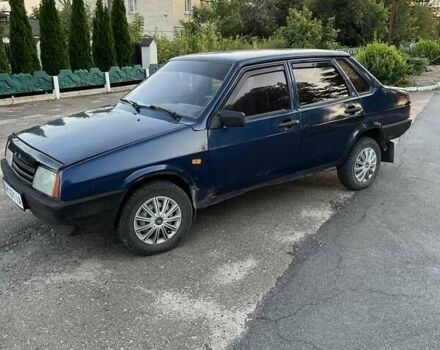 Синий ВАЗ 21099, объемом двигателя 1.5 л и пробегом 136 тыс. км за 1480 $, фото 10 на Automoto.ua