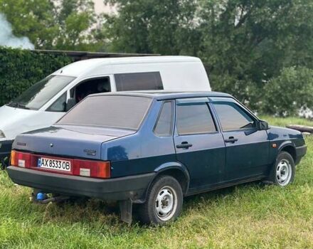 Синий ВАЗ 21099, объемом двигателя 1.5 л и пробегом 172 тыс. км за 2500 $, фото 3 на Automoto.ua