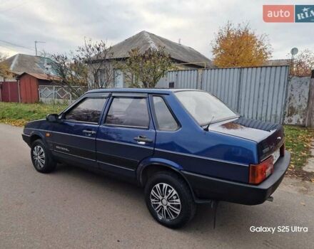 Синій ВАЗ 21099, об'ємом двигуна 1.5 л та пробігом 173 тис. км за 1590 $, фото 9 на Automoto.ua