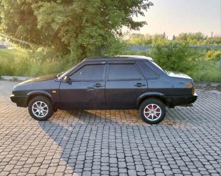 Синий ВАЗ 21099, объемом двигателя 1.5 л и пробегом 210 тыс. км за 1700 $, фото 3 на Automoto.ua
