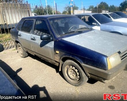 Синий ВАЗ 21099, объемом двигателя 1.5 л и пробегом 200 тыс. км за 480 $, фото 1 на Automoto.ua