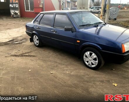 Синий ВАЗ 21099, объемом двигателя 1.5 л и пробегом 0 тыс. км за 900 $, фото 2 на Automoto.ua