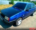 Синий ВАЗ 21099, объемом двигателя 1.5 л и пробегом 210 тыс. км за 1000 $, фото 1 на Automoto.ua