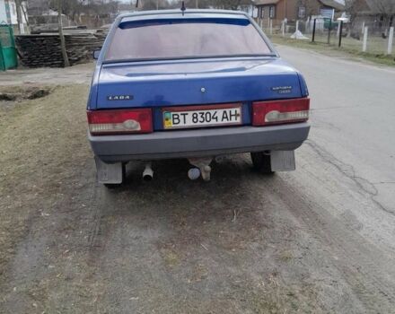 Синій ВАЗ 21099, об'ємом двигуна 1.6 л та пробігом 202 тис. км за 1500 $, фото 2 на Automoto.ua