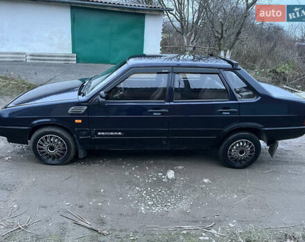 Синій ВАЗ 21099, об'ємом двигуна 1.5 л та пробігом 162 тис. км за 1350 $, фото 11 на Automoto.ua