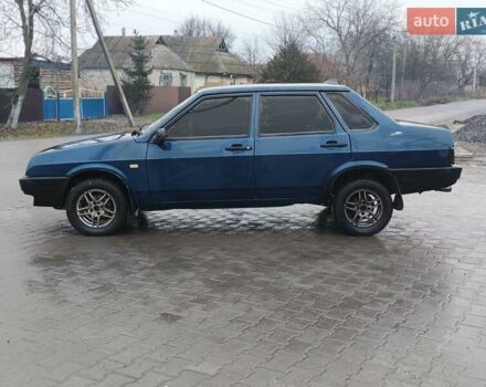 Синий ВАЗ 21099, объемом двигателя 1.5 л и пробегом 200 тыс. км за 1750 $, фото 9 на Automoto.ua