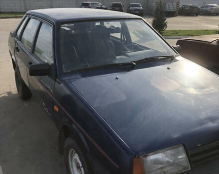 Синій ВАЗ 21099, об'ємом двигуна 1.5 л та пробігом 200 тис. км за 1150 $, фото 1 на Automoto.ua