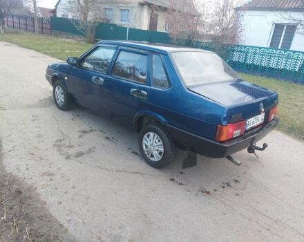 Синій ВАЗ 21099, об'ємом двигуна 1.5 л та пробігом 120 тис. км за 1500 $, фото 7 на Automoto.ua