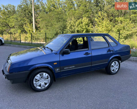 Синій ВАЗ 21099, об'ємом двигуна 1.5 л та пробігом 320 тис. км за 1100 $, фото 1 на Automoto.ua