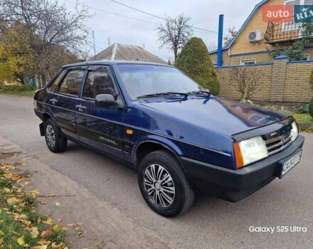Синій ВАЗ 21099, об'ємом двигуна 1.5 л та пробігом 173 тис. км за 1590 $, фото 1 на Automoto.ua