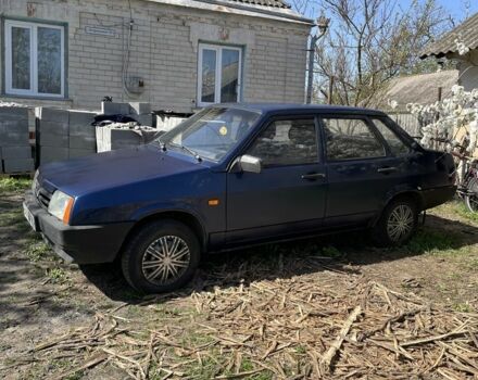 Синій ВАЗ 21099, об'ємом двигуна 1.5 л та пробігом 150 тис. км за 1600 $, фото 2 на Automoto.ua