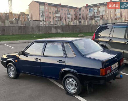 Синий ВАЗ 21099, объемом двигателя 1.5 л и пробегом 150 тыс. км за 1500 $, фото 1 на Automoto.ua