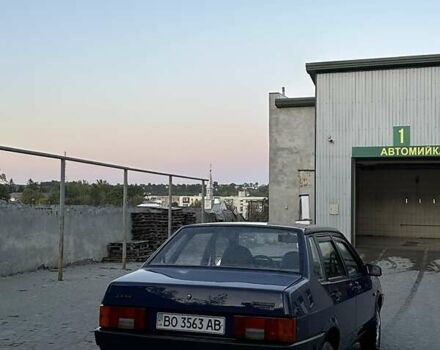 Синий ВАЗ 21099, объемом двигателя 1.5 л и пробегом 134 тыс. км за 1550 $, фото 2 на Automoto.ua