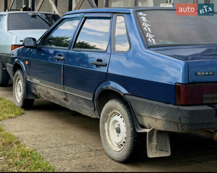 Синій ВАЗ 21099, об'ємом двигуна 1.5 л та пробігом 150 тис. км за 1100 $, фото 4 на Automoto.ua