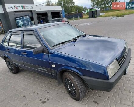 Синій ВАЗ 21099, об'ємом двигуна 1.5 л та пробігом 163 тис. км за 1650 $, фото 6 на Automoto.ua