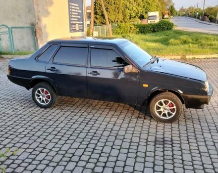 Синий ВАЗ 21099, объемом двигателя 1.5 л и пробегом 210 тыс. км за 1700 $, фото 2 на Automoto.ua