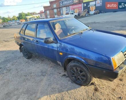 Синій ВАЗ 21099, об'ємом двигуна 1.6 л та пробігом 149 тис. км за 1500 $, фото 1 на Automoto.ua