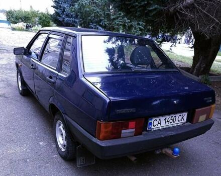 Синий ВАЗ 21099, объемом двигателя 1.5 л и пробегом 170 тыс. км за 1650 $, фото 3 на Automoto.ua
