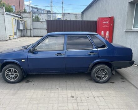 Синій ВАЗ 21099, об'ємом двигуна 1.5 л та пробігом 333 тис. км за 1600 $, фото 3 на Automoto.ua