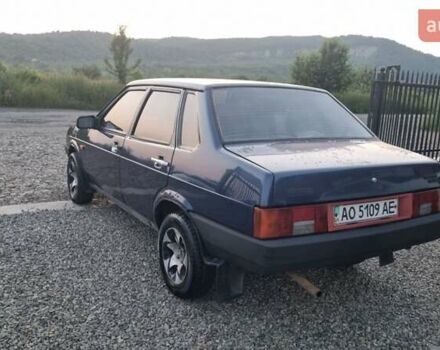 Синий ВАЗ 21099, объемом двигателя 1.5 л и пробегом 150 тыс. км за 600 $, фото 6 на Automoto.ua