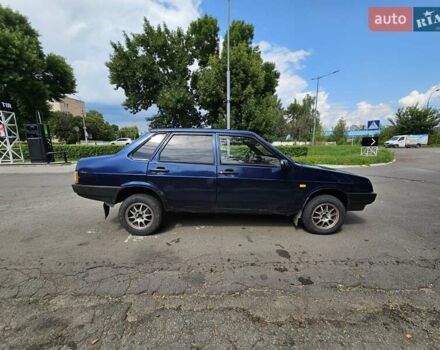 Синій ВАЗ 21099, об'ємом двигуна 1.6 л та пробігом 200 тис. км за 1000 $, фото 12 на Automoto.ua
