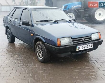 Синий ВАЗ 21099, объемом двигателя 1.5 л и пробегом 200 тыс. км за 1750 $, фото 13 на Automoto.ua