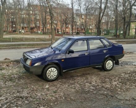 Синий ВАЗ 21099, объемом двигателя 0 л и пробегом 155 тыс. км за 800 $, фото 1 на Automoto.ua