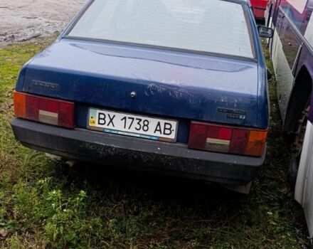 Синий ВАЗ 21099, объемом двигателя 1.5 л и пробегом 157 тыс. км за 1000 $, фото 3 на Automoto.ua