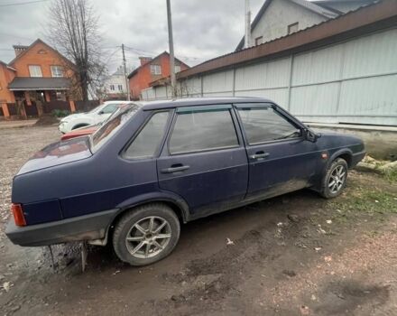 Синий ВАЗ 21099, объемом двигателя 1.5 л и пробегом 250 тыс. км за 1200 $, фото 4 на Automoto.ua