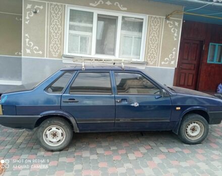 Синий ВАЗ 21099, объемом двигателя 1.5 л и пробегом 102 тыс. км за 600 $, фото 2 на Automoto.ua