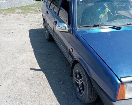 Синий ВАЗ 21099, объемом двигателя 1.5 л и пробегом 280 тыс. км за 1300 $, фото 2 на Automoto.ua