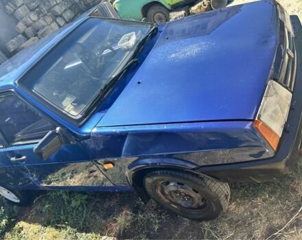 Синий ВАЗ 21099, объемом двигателя 1.5 л и пробегом 250 тыс. км за 828 $, фото 2 на Automoto.ua