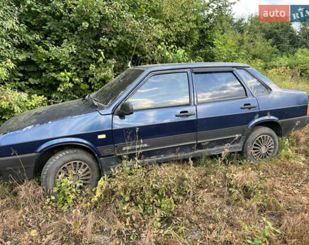 Синий ВАЗ 21099, объемом двигателя 1.5 л и пробегом 279 тыс. км за 600 $, фото 3 на Automoto.ua